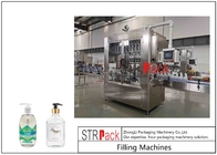 Αυτόματες μεγάλης ακρίβειας ελεγχόμενες PLC υγρές σαπούνι μπουκαλιών/Sanitizer χεριών/μηχανή αποστηρωμένο Fil κάλυψης πλήρωσης πηκτωμάτων ντους