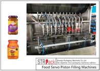 Έλεγχος 8 PLC γεμίζοντας μηχανών αντλιών τροφίμων σάλτσας κολλών κάρρυ ακροφύσια 20 κεφάλια